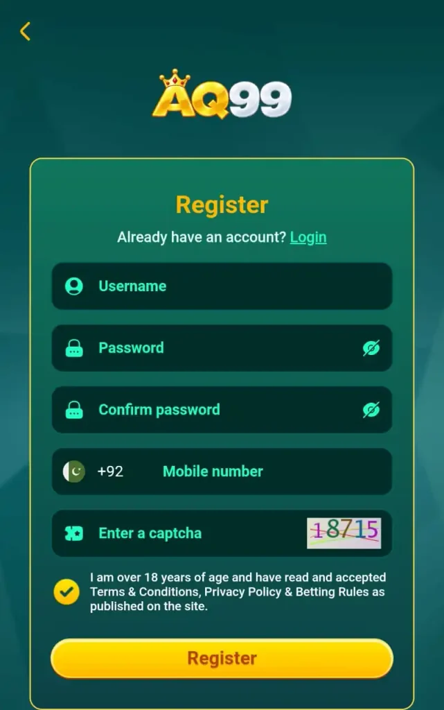Register Process