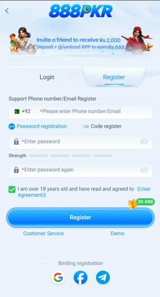 Register Process